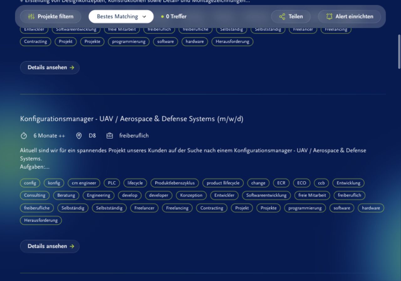 Desktop Filter-Submit bleibt nach Klick unverändert