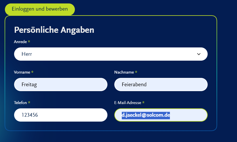 Screenshot zu te-intro