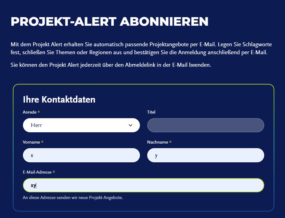 Screenshot zu we-intro